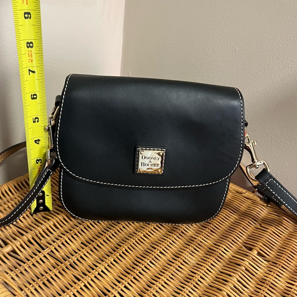 Dooney & Bourke Saffiano Saddle Crossbody Bag - Picture 3 of 15